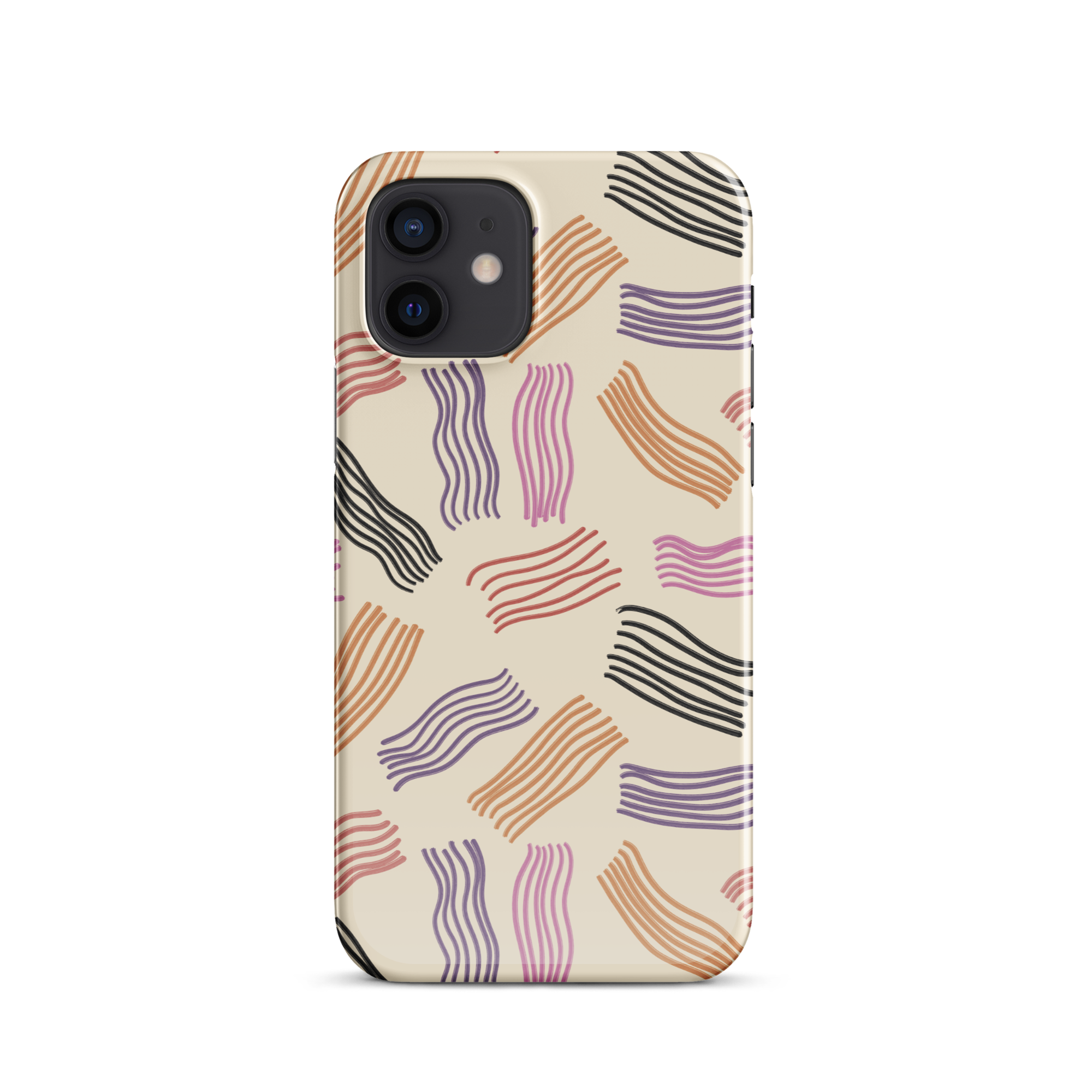 Whimsical Stripes iPhone 12 Case